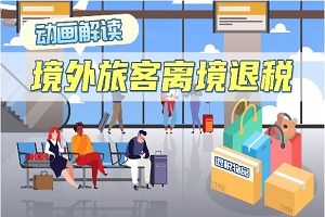 动画解读丨境外旅客离境退税