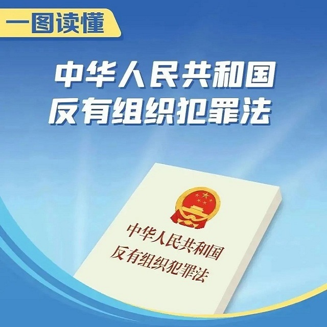 一图读懂丨中华人民共和国反有组织犯罪法