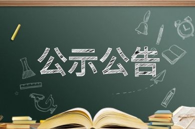 公示公告