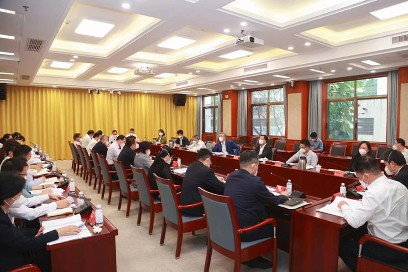 周红波主持召开市委党的建设工作领导小组第二次会议暨市党建联席会议