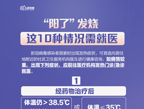 “阳了”发烧，这10种情况需就医